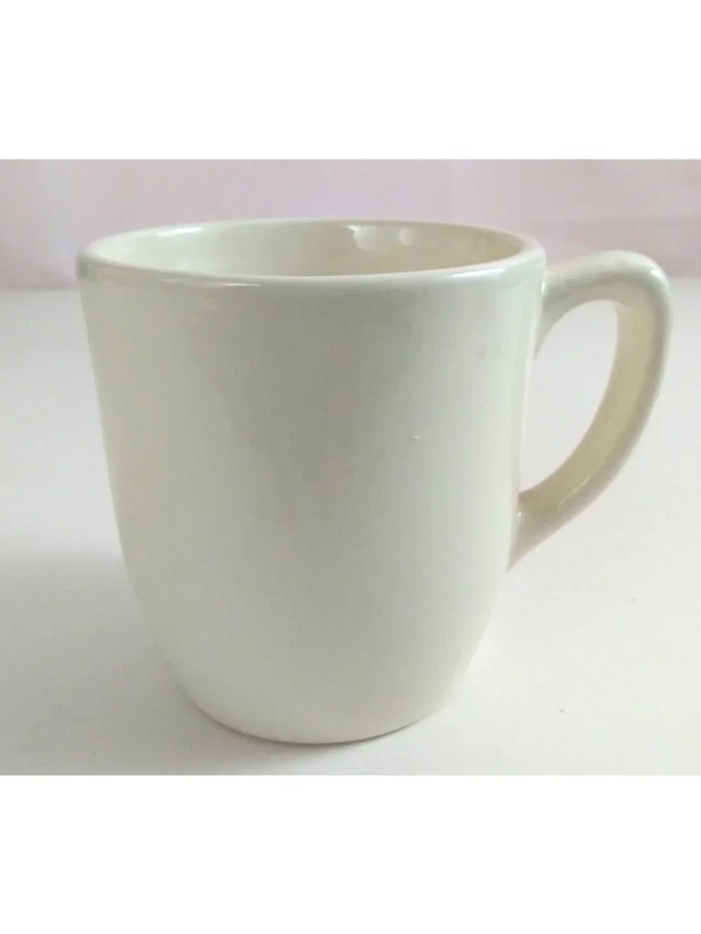 Vintage Svannoy 3D English Bulldog White Novelty Coffee Cup